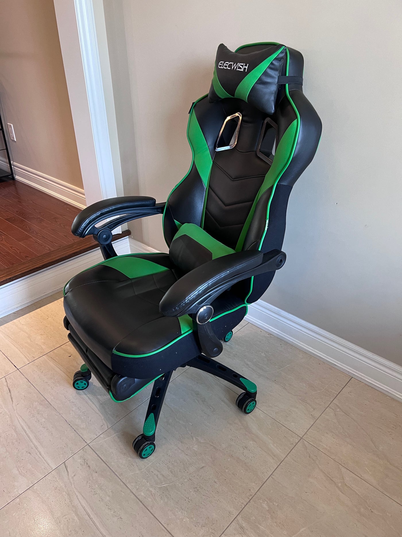 ELECWISH Ergonomic Computer Gaming Chair Green Sell My Stuff