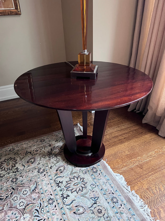 The Barbara Barry Collection by Baker Pedestal Centre Table (*condition noted)