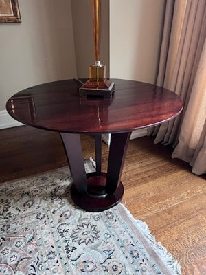 The Barbara Barry Collection by Baker Pedestal Centre Table (*condition noted)