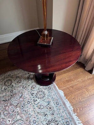 The Barbara Barry Collection by Baker Pedestal Centre Table (*condition noted)