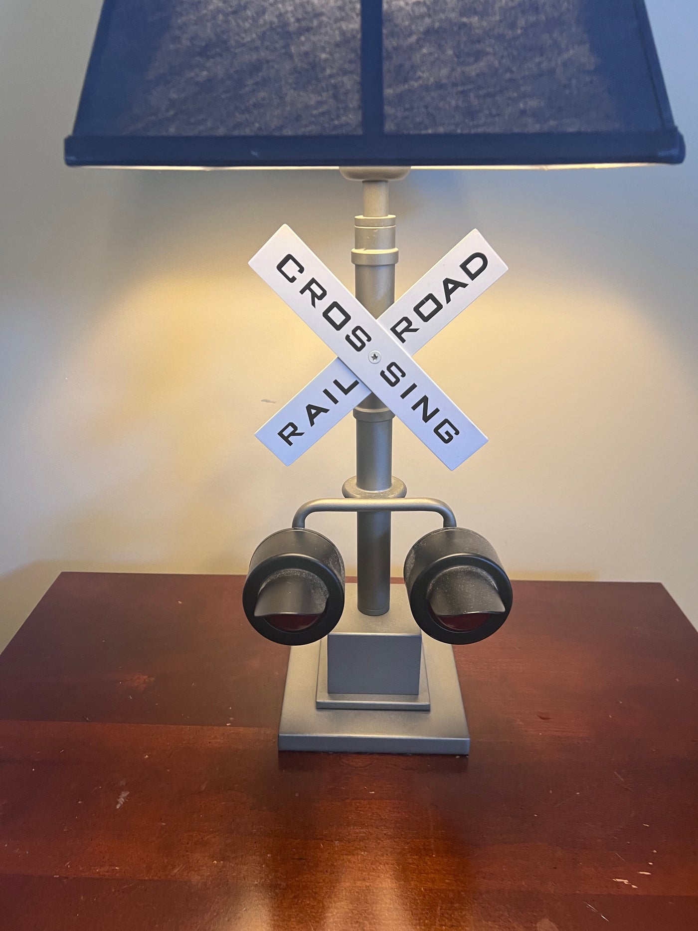 Pottery barn hot sale railroad crossing lamp