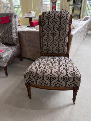 4 Henredon 'Upholstery Collection' Accent Chairs on Casters (*4 Available- Priced Individually)