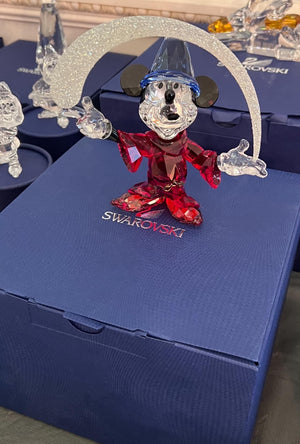 Swarovski Crystal Disney Sorcerer Mickey Limited Edition 2014 #5004740