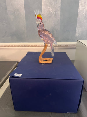 Swarovski Crystal #718565 "Birds of Paradise" Limited Edition Cockatoo