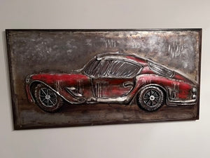 3D Car Wall Art