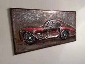 3D Car Wall Art