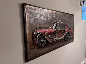 3D Car Wall Art