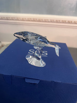 #1- Swarovski Crystal 2012 SCS Young Paikea Whale #1096741