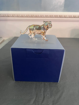 #3- Swarovski Crystal SCS 2010 Standing Tiger Cub #1051686