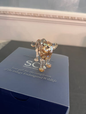 #3- Swarovski Crystal SCS 2010 Standing Tiger Cub #1051686