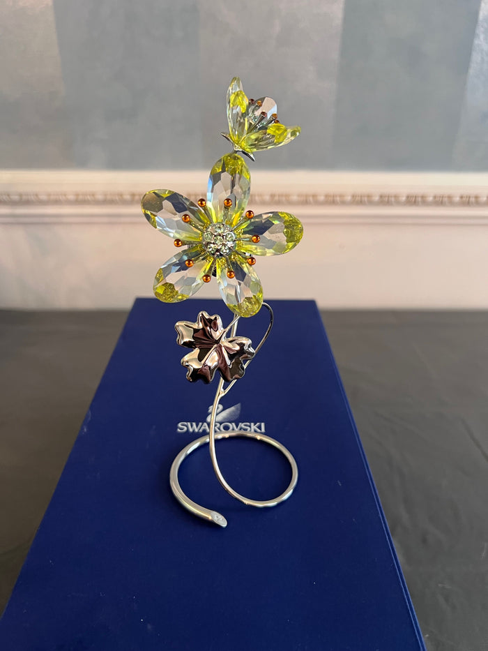 #2- Swarovski Crystal Paradise Flowers Deoria, Crystal Yellow #957583