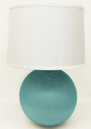 Teal Table Lamp