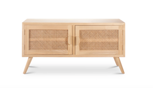 Amira Mango Wood Console- Cabinet- retail $1,699 (*2 Available)