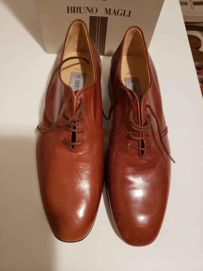 Bruno Magli Single Piece Leather Shoes Sell My Stuff Canada