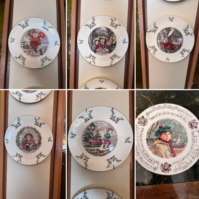 6 Royal Doulton Christmas Collector Plates