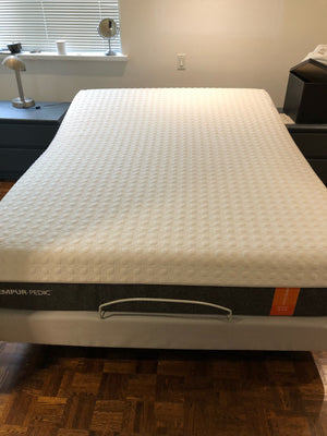 Tempur-Pedic, Tempur-Contour Distinct Mattress, With Adjustable Base