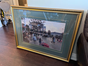 Signed Print- 'Bustling Boulevard' by Christa Kieffer