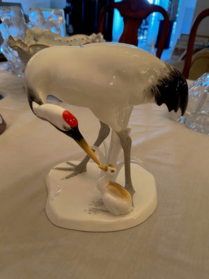 Noritake Studio Collection Bone China, Cranes Figurine