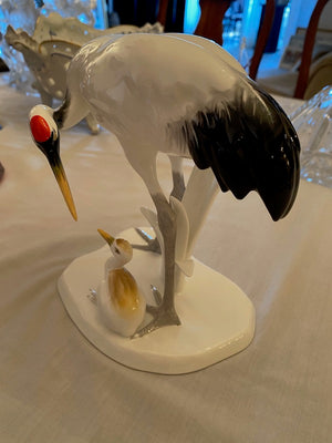 Noritake Studio Collection Bone China, Cranes Figurine