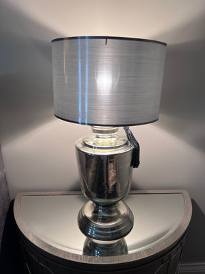 Pair of Silver Table Lamps