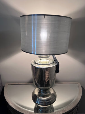 Pair of Silver Table Lamps