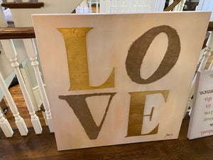 "LOVE" Wall Art