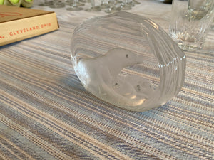 Capredoni Dartington Crystal Paperweight