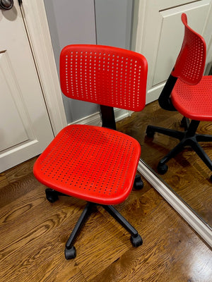 IKEA Alrik Red Chair