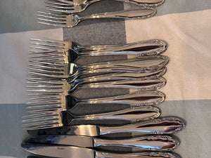 Bombay Company 18/10 Stainless Steel Flatware Set- Service for 8 (BRAND NEW)