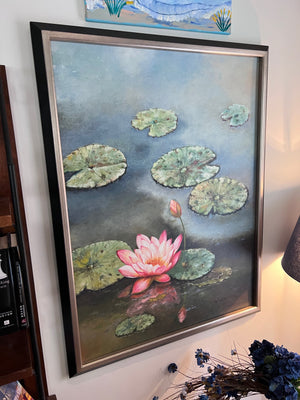 Bombay Company Framed Wall Art- Waterlily by W. Cullen