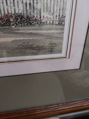 Signed Print by Walter Campbell- Wedding Day