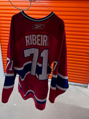 Montreal Canadiens- Mike Ribeiro- NHL Game-Worn Away Jersey- MeiGray Group- *COA INCLUDED