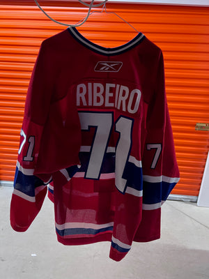 Montreal Canadiens- Mike Ribeiro- NHL Game-Worn Away Jersey- MeiGray Group- *COA INCLUDED