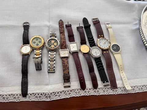 Vintage hot sale watch lot