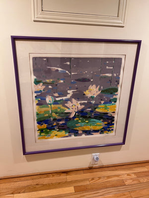 Limited Edition Print, Purple Frame