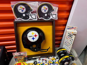 Vintage Pittsburgh Steelers Collectibles and Decor Lot