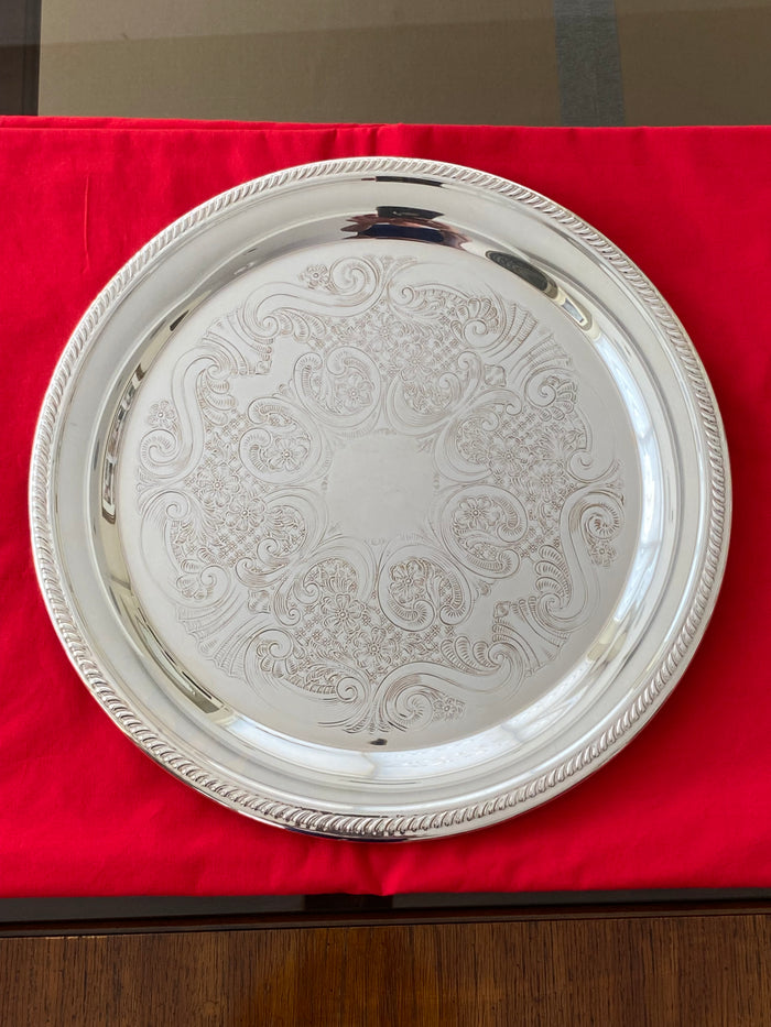 Silver Plate Tray