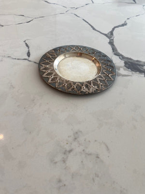 Sterling Silver Small Round Dish- 5"