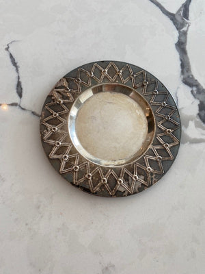 Sterling Silver Small Round Dish- 5"