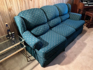 Green Pull-Out Sofa