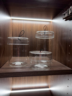 *BRAND NEW 3 EQ3 'Yacht Glass' Storage Jars