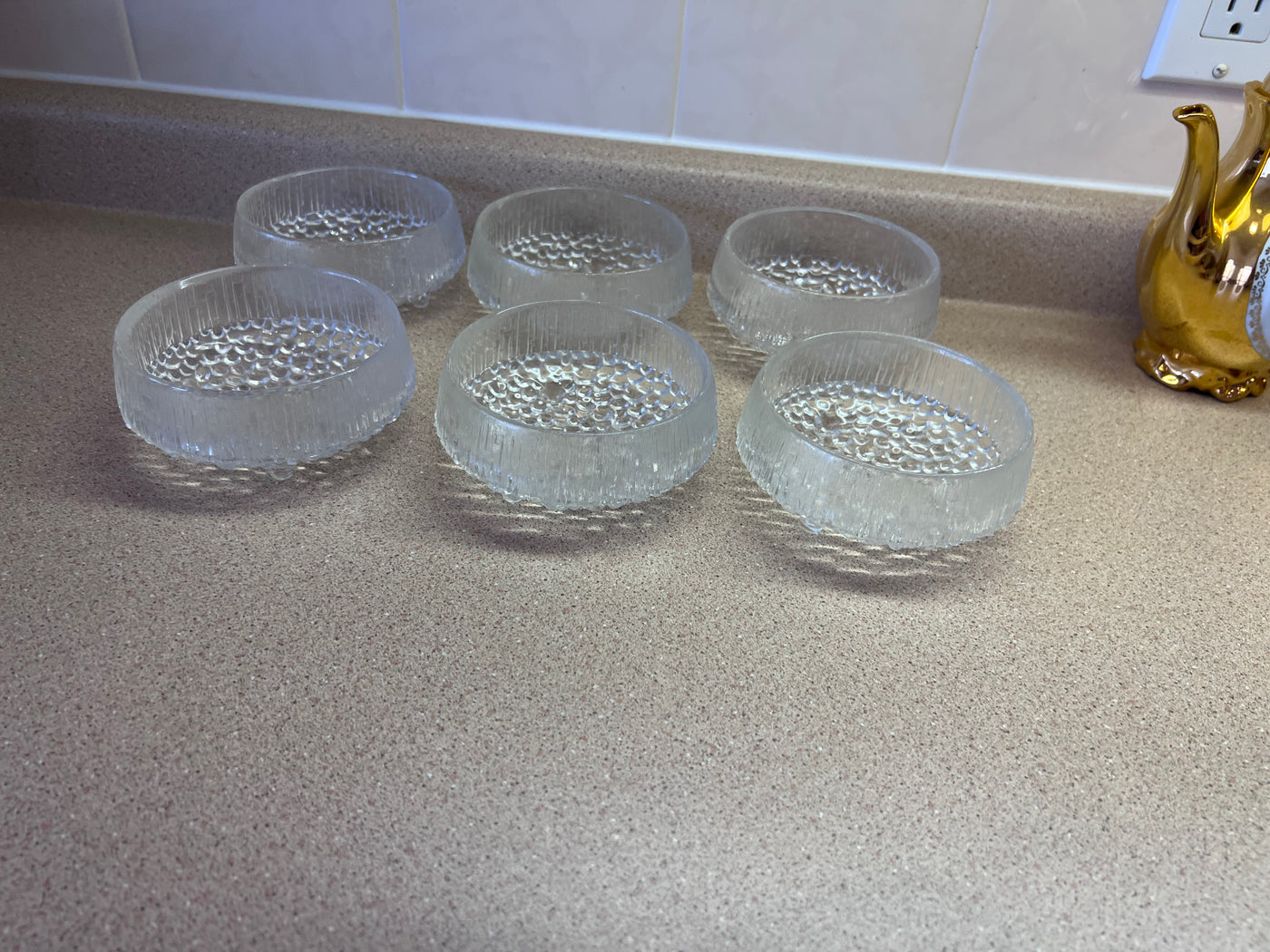 6 iittala Ultima Thule Footed Glass Dessert Bowls – Sell My Stuff