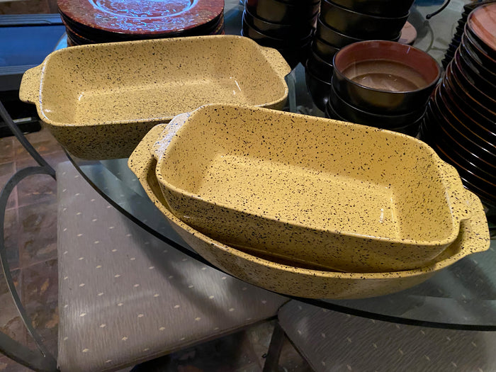 3 Cerutil Soneware Dishes