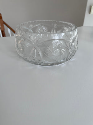 Pinwheel Crystal Bowl