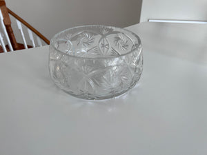 Pinwheel Crystal Bowl