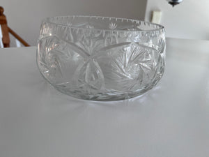 Pinwheel Crystal Bowl