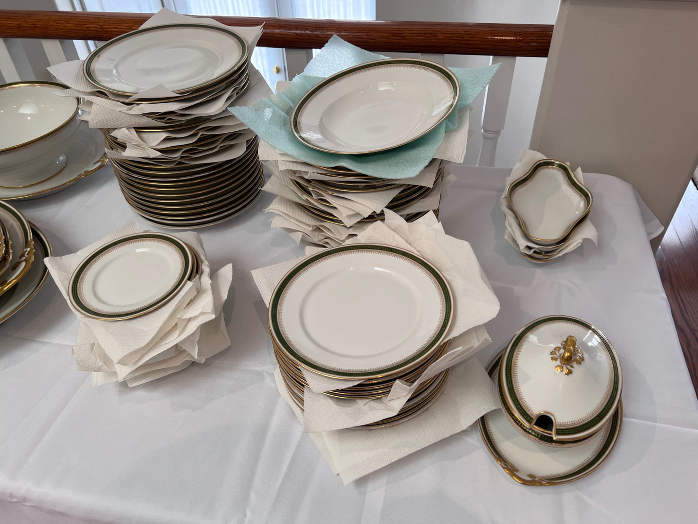 Antique dinnerware on sale