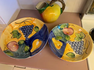 Bassano Made in Italy Fruit Dish Lot