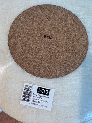 *BRAND NEW EQ3 Onyx Batu Display Plate- Medium & Large (*Retail value $200)