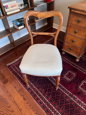 Antique Solid Oak Executive Desk w/Chair